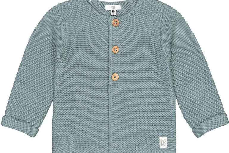 Knitted Buttoned Cardigan