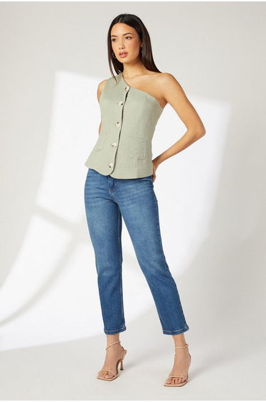 One Shoulder Waistcoat