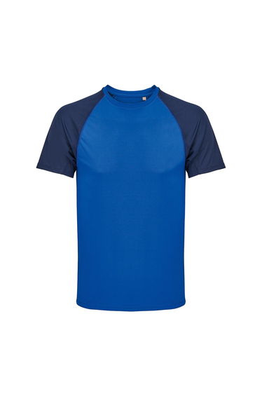 SOLS Unisex Adult Performance Ripstop T-Shirt - French Navy/Royal Blue