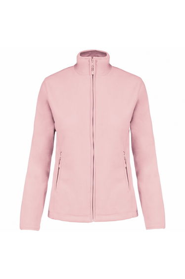 Kariban Womens/Ladies Maureen Microfleece Jacket - Pale Pink