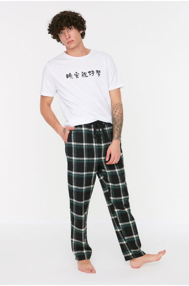 Pajama Bottoms - Multicolor - Relaxed