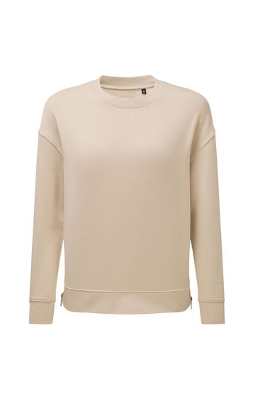 TriDri Womens/Ladies Recycled Zipped Sweatshirt - Nude