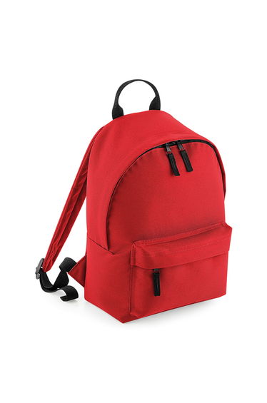 BagBase Mini Fashion Backpack - Bright Red