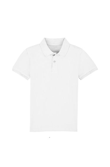 Casual Classic Childrens/Kids Polo - White