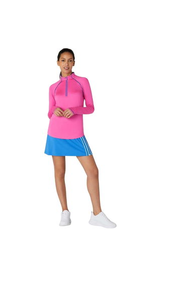 Original Penguin Womens/Ladies Quarter Zip Regular Sweatshirt - Pink