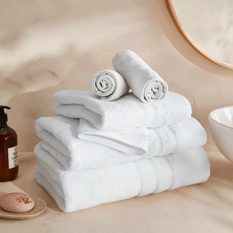 Pack of 2 Cotton Hand Towels - 4