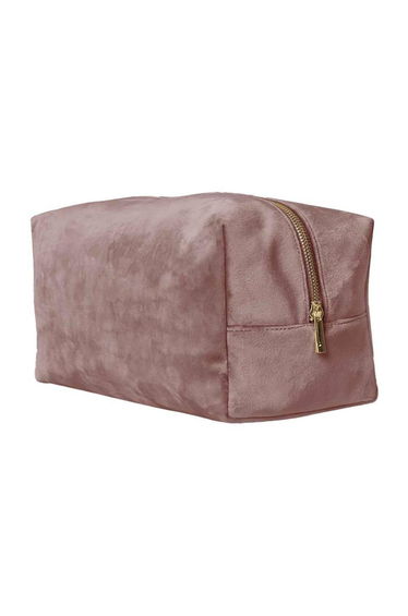 Bagbase Velvet Accessory Bag - Rose Quartz