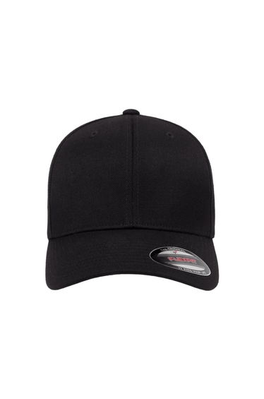 Flexfit By Yupoong Wool Blend Baseball Cap - Black