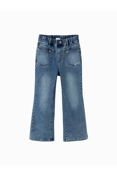 Girls' Acid Washed Denim Pants