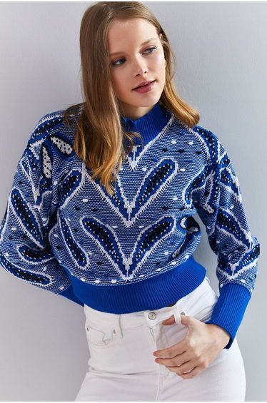 Sweater - Blue - Regular fit