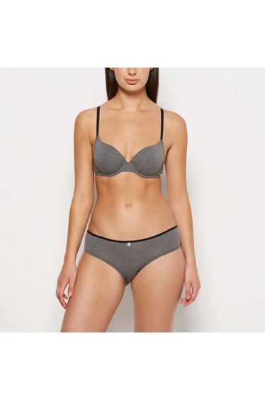 Hipster Panty in Tuxedo Heather