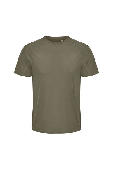 SOLS Unisex Adult Performance Ripstop T-Shirt - Army