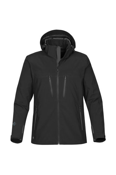 Stormtech Mens Patrol Technical Softshell Jacket - Black/Carbon