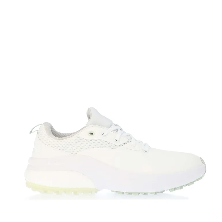 adidas gazelle silver green womens adidas Women's Response Bounce 2.0 Golf Shoes, Size 9.5, White/Purple main image 1