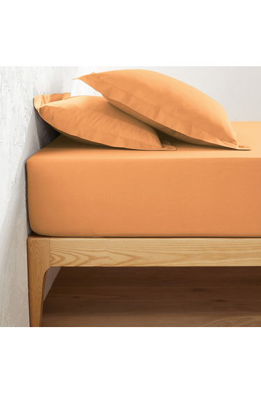 Scenario Plain 100% Cotton Fitted Sheet for Deep Mattresses (32cm)