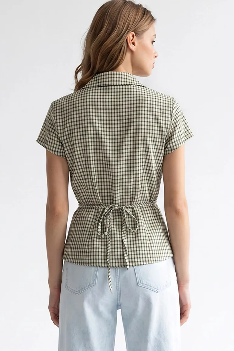 MIXRAY Cotton Blouse - 4
