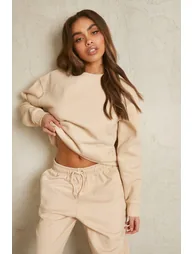 Recycled Sweat Jogger - stone - 2