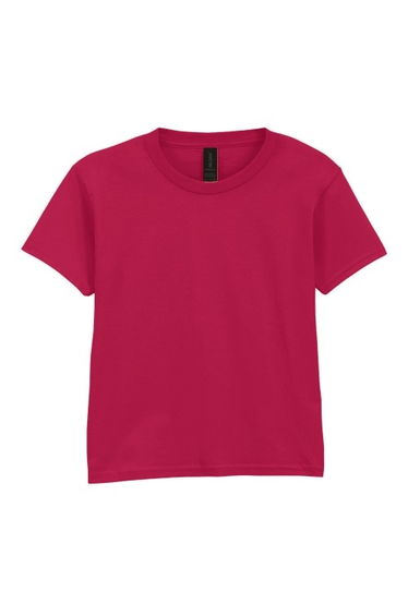 Gildan Childrens/Kids Softstyle Plain T-Shirt - Cardinal Red