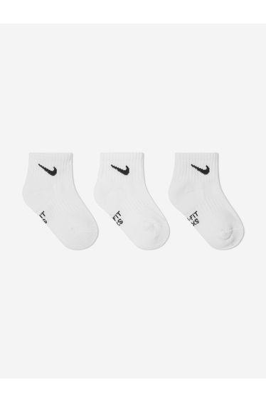 Boys Performance Socks Set in White