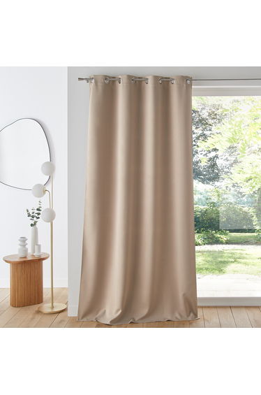 Voda Double-Sided Single Blackout Curtain with Eyelets
