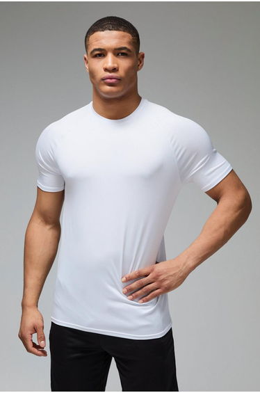Man Active Lightweight Essentials Gym Regular Fit Raglan T-shirt