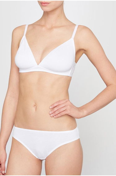 La Redoute Collections White Bra