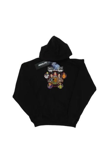 Scoobynatural Boys Characters Star Hoodie - Black