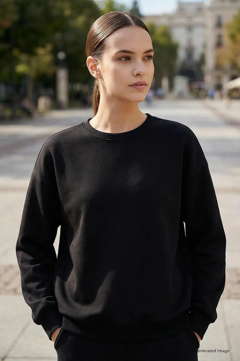 TOMMY Women’s Cotton Blend Sweatshirt