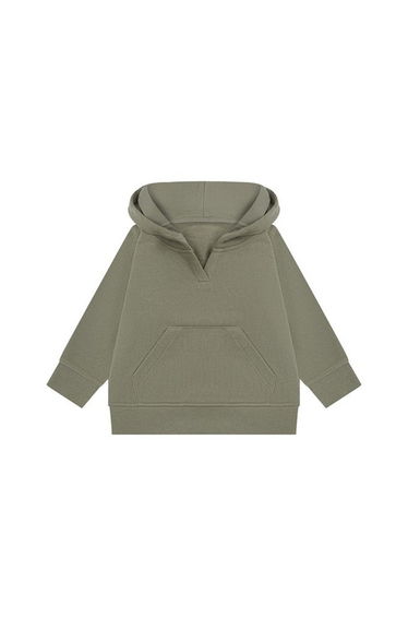 Larkwood Childrens/Kids Sustainable Hoodie - Khaki