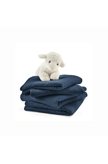 Kumla Set of 4 Cotton Muslin Squares