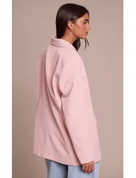 Pink Oversized Blazer - 2