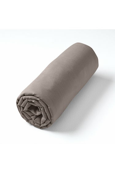 100% Washed Cotton Voile 400 Thread Count Fitted Sheet
