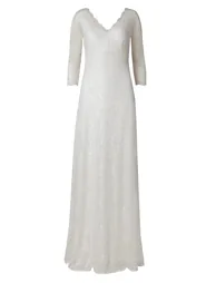 Anya Lace Wedding Gown Ivory - 3