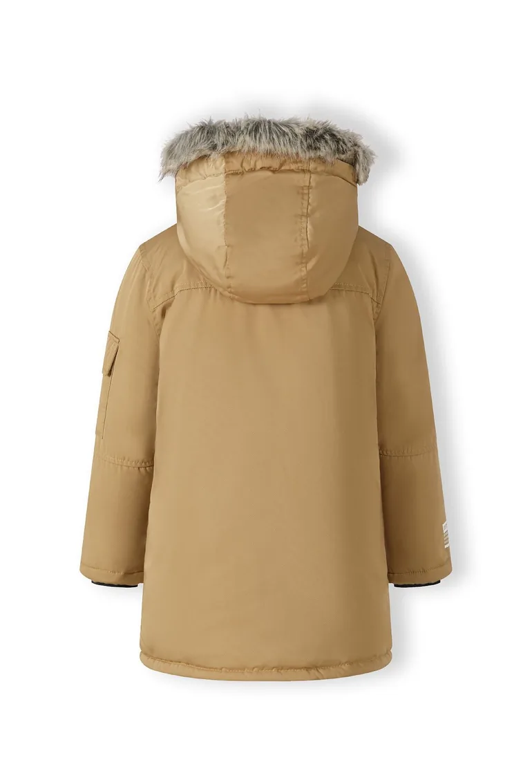 Boys  Parka Jacket with Sherpa Lining - 2