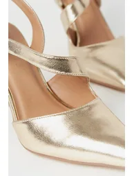 Wide Fit Everly Asymmetric Pointed Stiletto High Heel Courts - 3