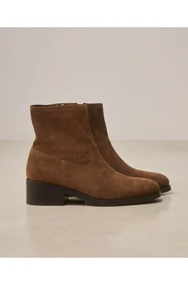 Suede Ankle Boots NÂ°167