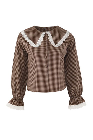 Teen Baby Collar Gingham
