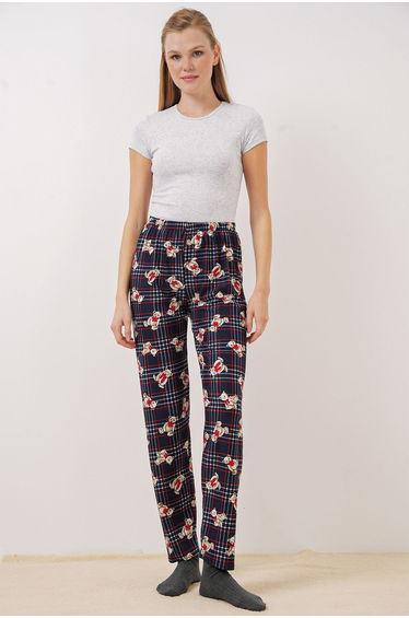 Patterned Pajama Bottoms