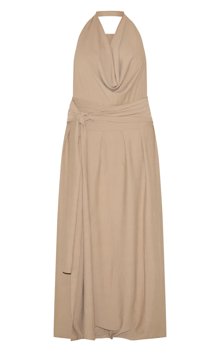 tulle junior bridesmaid dresses Jumpsuit Convertible Mushroom Twobirds – noni main image 0