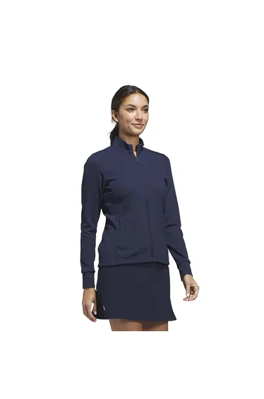 جاكيت رياضة نسائي بسحاب - كحلي