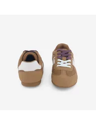 Two-tone low-top sneakers BEIGE - 3