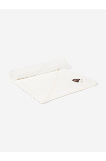 Baby Bear Hooded Towel in Ivory (70cm)
