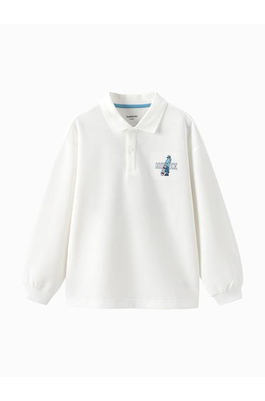 Boys' Polo T-Shirt With Print