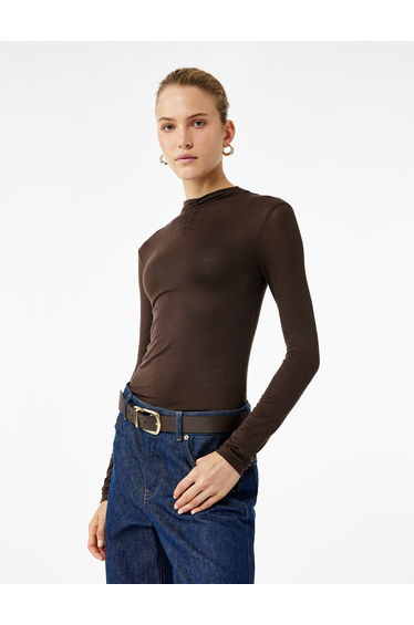 High Neck T-Shirt