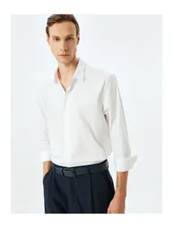 Basic Shirt Long Sleeve Cotton - 1
