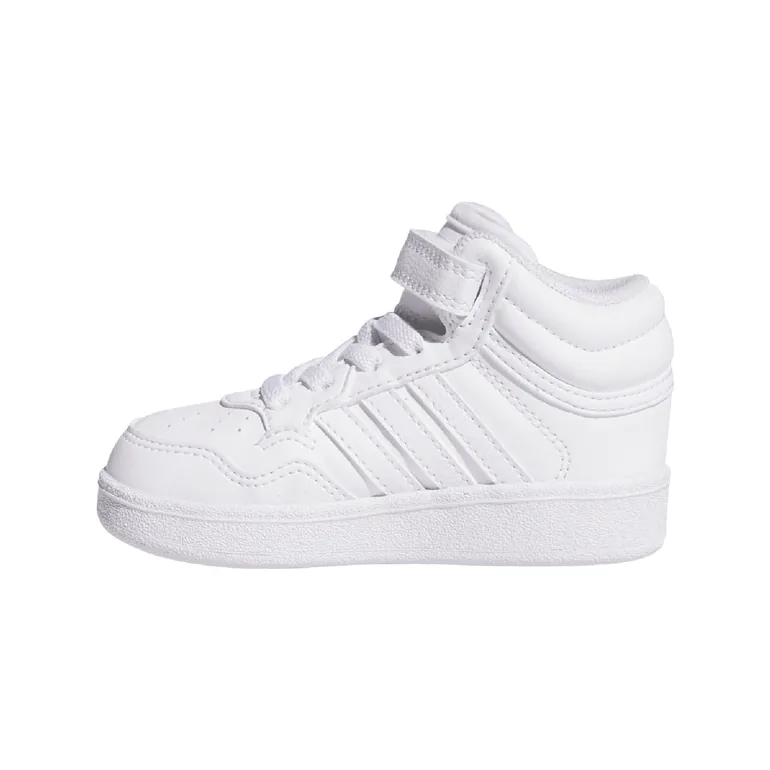 Boy's adidas Infant Hoops 4.0 Mid Trainers in White - 4