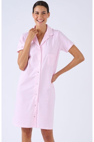 Cotton Short Sleeve Nightshirt
