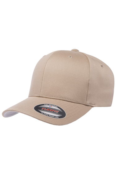 Flexfit Childrens/Kids Wooly Combed Cap - Khaki