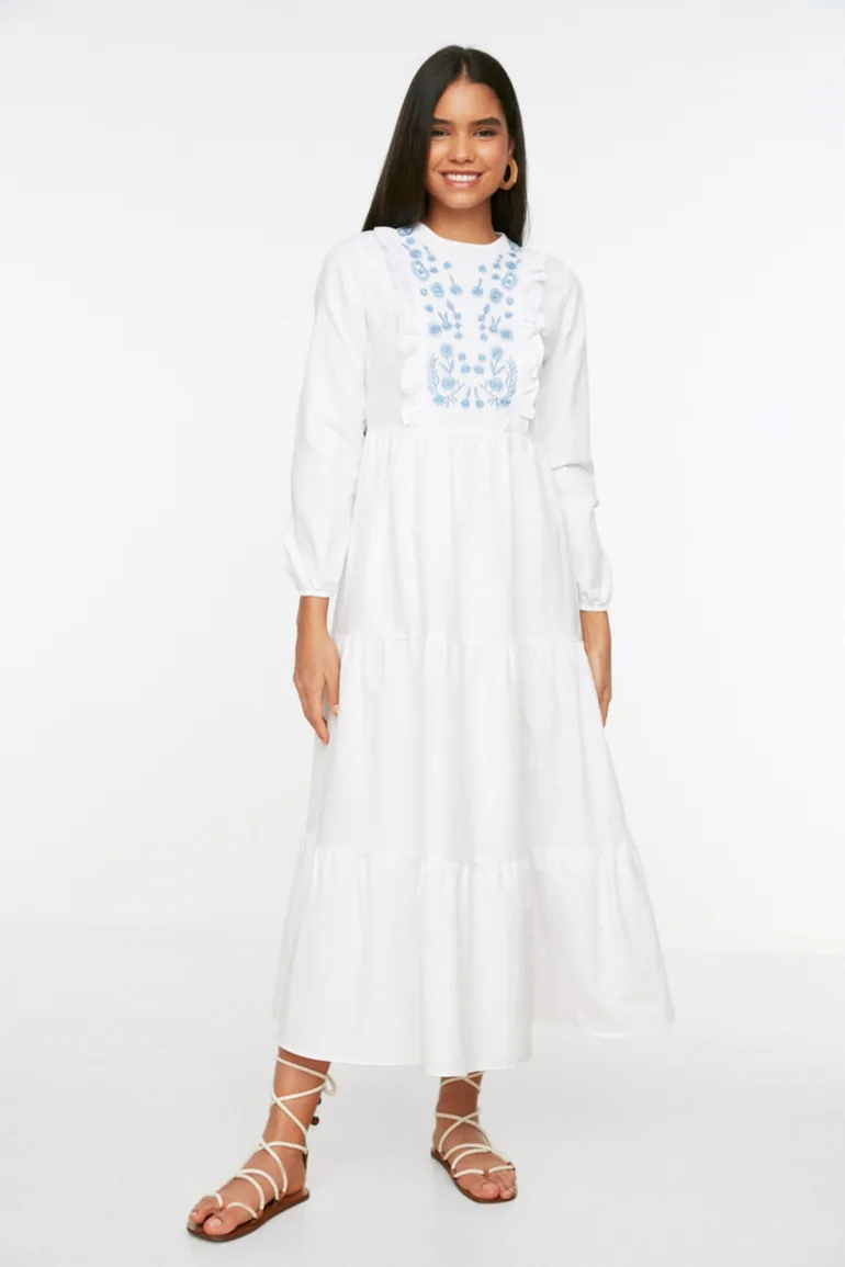 white mesh mini dress Russel Mesh Mini Dress in Off White