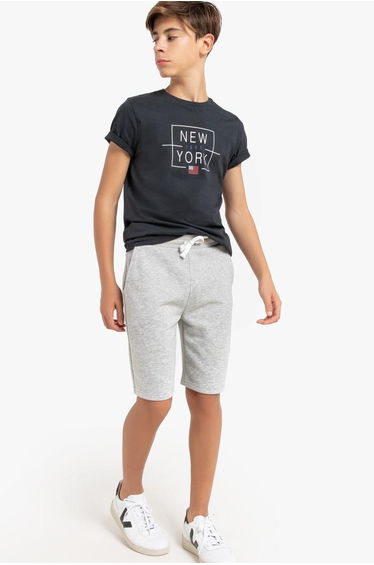 Cotton Sports Bermuda Shorts